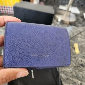 Small AUTHENTIC YSL WALLET
